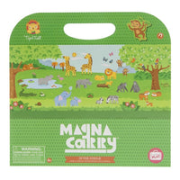 JEU MAGNETIQUE MAGNA CARRY IN THE JUNGLE - TIBER TRIBE