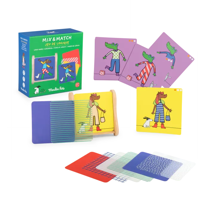 Jeu Mix and Match Les Loufoques - MOULIN ROTY 683367 3575676833674