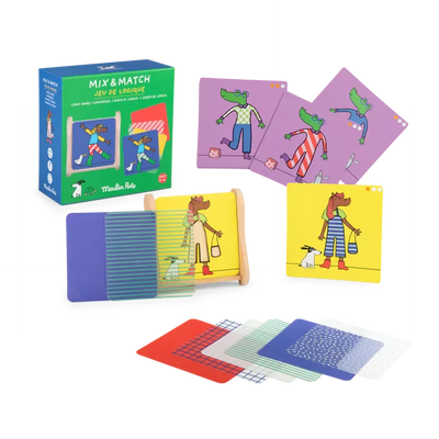 Jeu Mix and Match Les Loufoques - MOULIN ROTY 683367 3575676833674