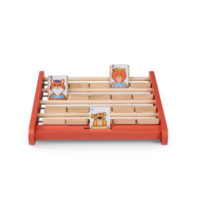 Jeu qui es tu? en bois les Loufoques- Moulin Roty 683363