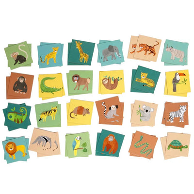 jeux de memory animaux - PETIT MONKEY PMG010 8719244223534