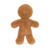 Jolly Gingerbread Fred Large- JELLYCAT JGB2FT 670983148411