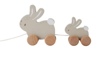 Jouet à tirer Lapin FSC - Baby Bunny - LITTLE DUTCH LD8861 8713291888616