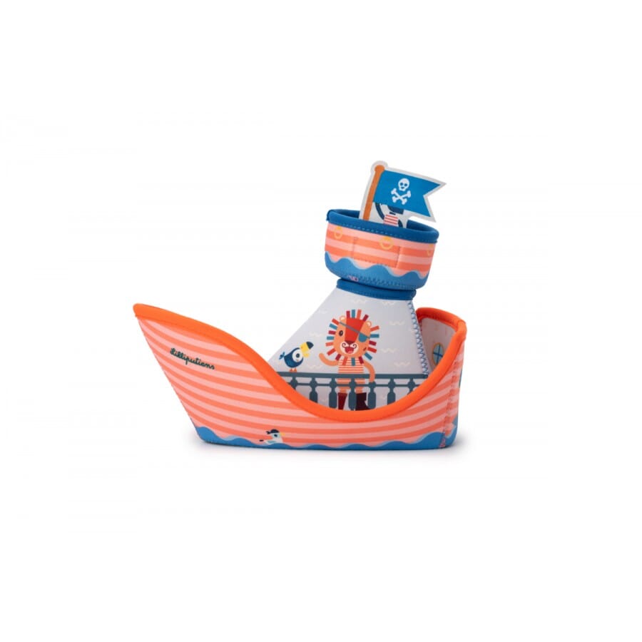 jouet de bain Bateau pirate Jack le lion - LILLIPUTIENS 83504 50491242834835045