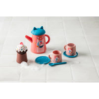 jouet de bain set de the jeanne le chat - LILLIPUTIENS 83662 5414834836622