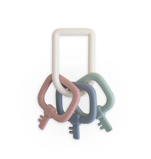 Jouet de dentition silicone clés - mushie 70.096.01 
