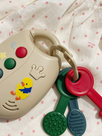 Jouet de dentition silicone my first keys - Konges Sløjd