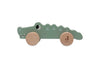 Jouet en bois à roulettes Jungle Jambo Crocodile - JOLLEIN 112-001-67090 8717329388635