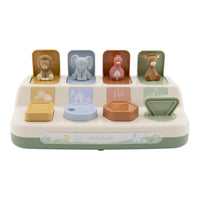Jouet pop-up animaux Safari Friends vert de Little Dutch