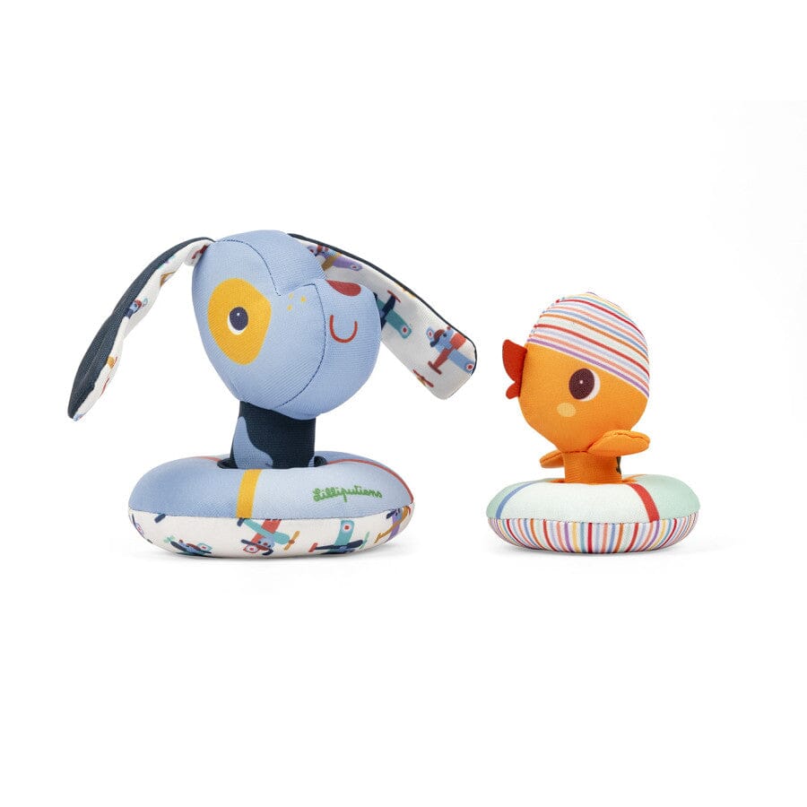 jouets de bain flottants JULES ET SON CANARD - LILLIPUTIENS 83651 5414834836516