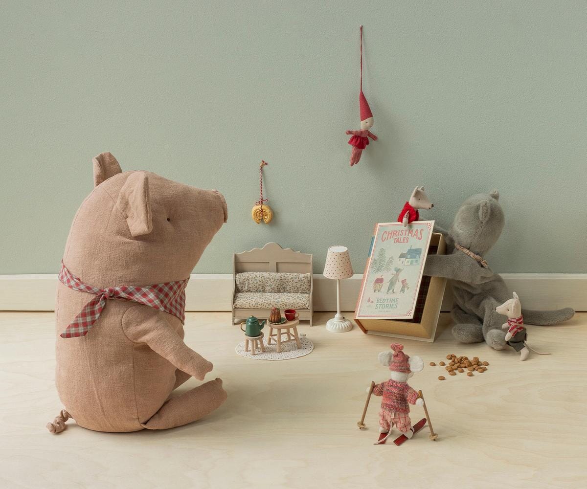 Jumeaux souris de Noël en coffret livre – Maileg – vue 2