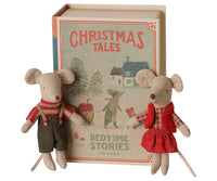 Jumeaux souris de Noël en coffret livre – Maileg – vue 3