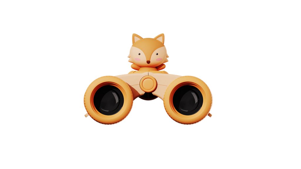 jumelles renard - ZOOFAMILY Zoo eyes fox 4895250601444