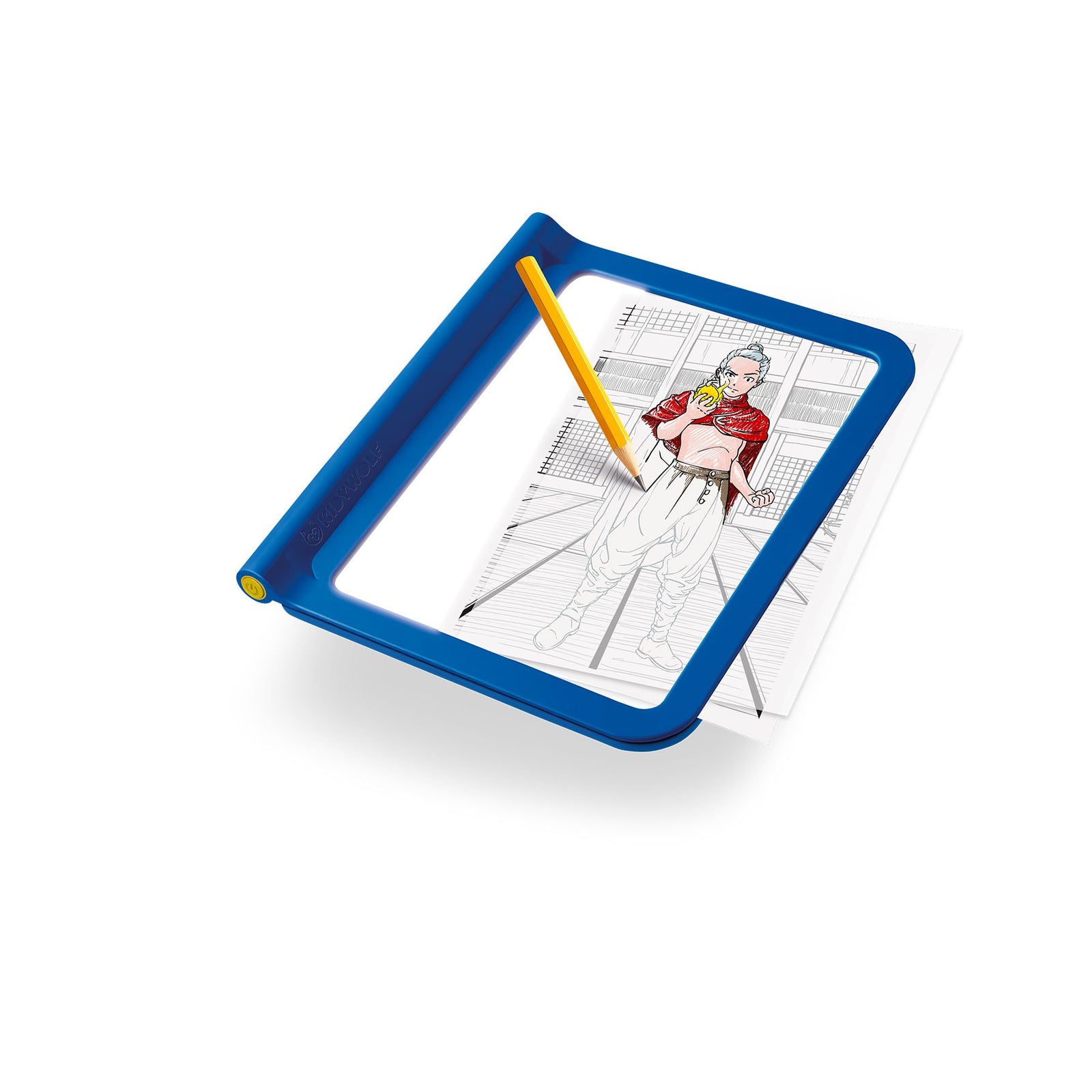 K-DRAW PRO Tablette lumineuse Manga - KIDYWOLF K-DRAW-PRO-BU 5407009182549