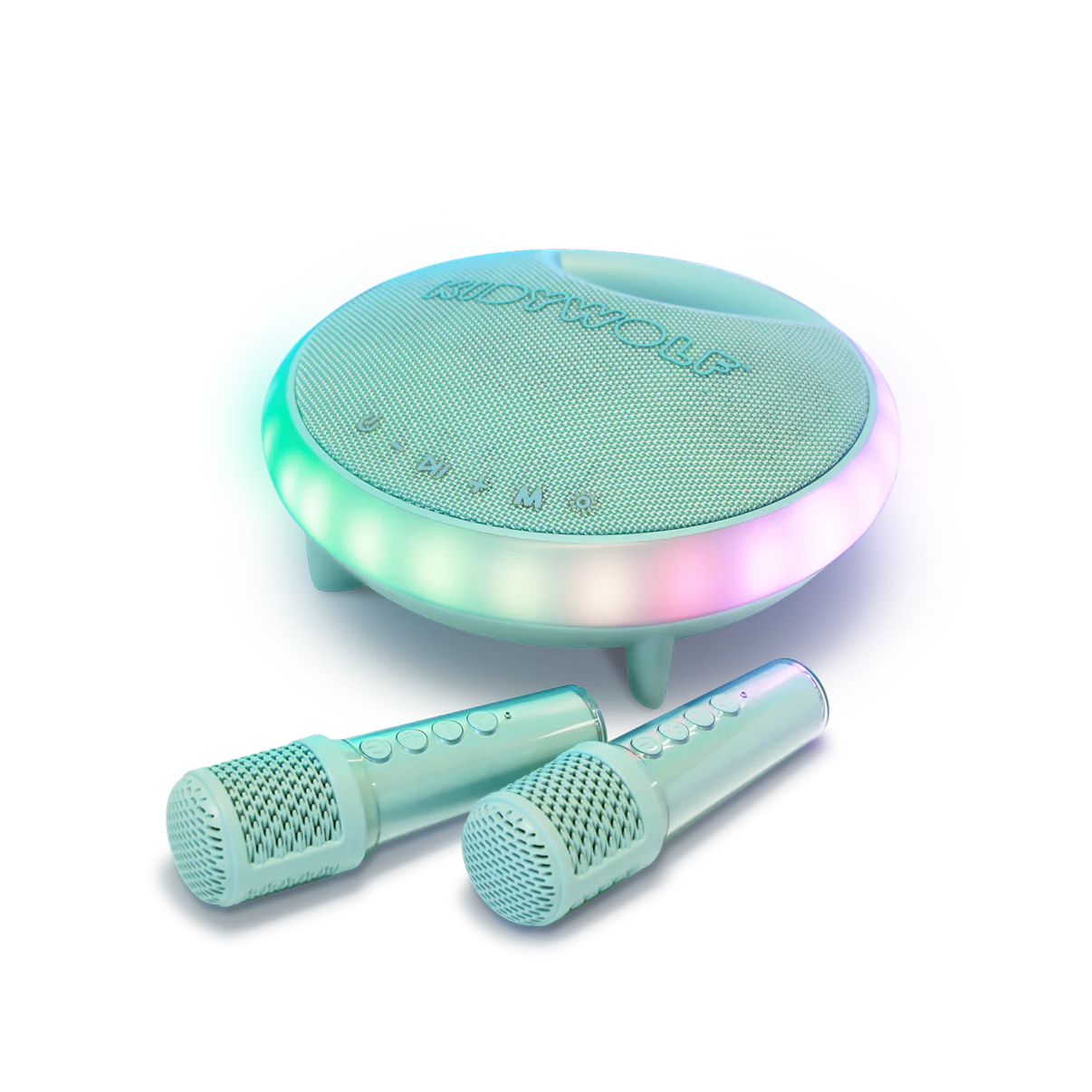 KIDYKARAOKE Enceinte karaoké portable - kidywolf KIDYKARAOKE-GR 5407009181788
