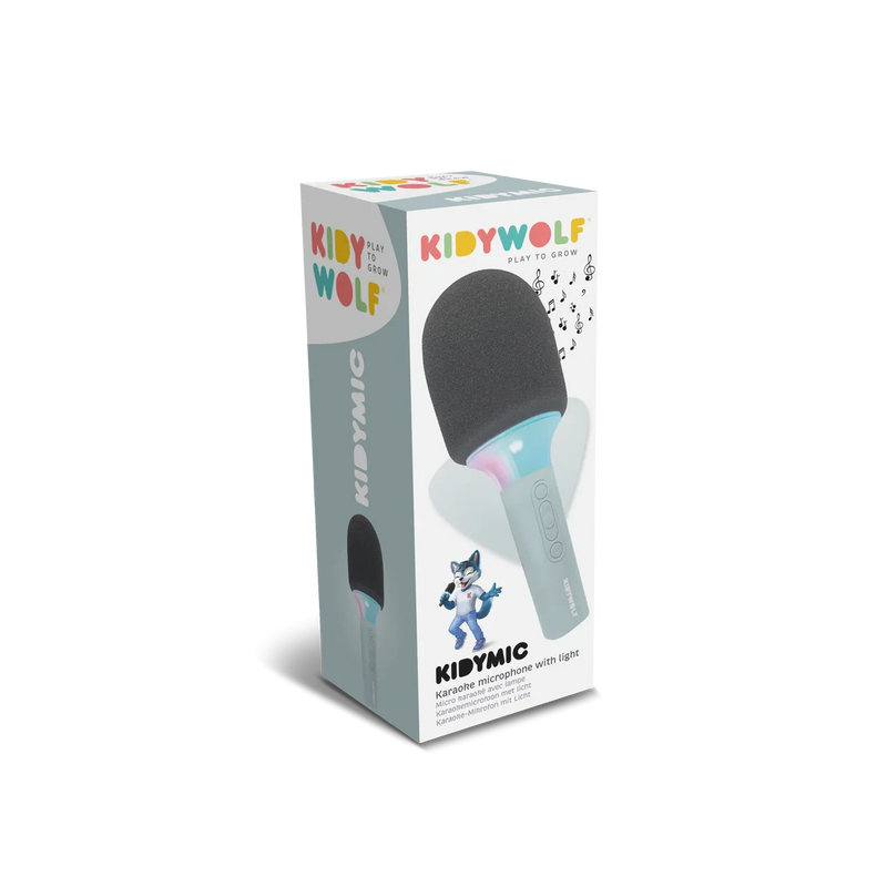 Kidymic micro karaoké vert - kidywolf KIDYMIC-GR 5407009182518
