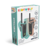 KIDYTALK paire de talkie walkie nude/cyan - kidywolf KIDYTALK-NC 5407009181597