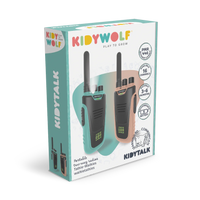 KIDYTALK paire de talkie walkie nude/cyan - kidywolf KIDYTALK-NC 5407009181597