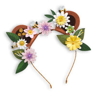 Kit créatif 3 serre-têtes flower friends - Djeco DJ07927 3070900079274
