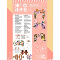 Kit créatif 3 serre-têtes flower friends - Djeco DJ07927 3070900079274