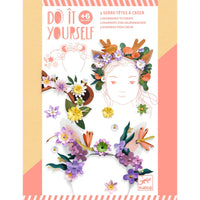Kit créatif 3 serre-têtes flower friends - Djeco DJ07927 3070900079274