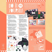 kit créatif pochette et porte-monnaie joyeux amis - Djeco