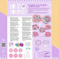 kit créatif toupies flower power - Djeco