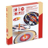 kit créatif toupies hypno cosmos - Djeco