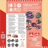 kit créatif toupies hypno cosmos - Djeco