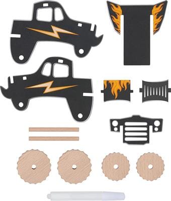 Kit de construction monster truck- GOKi 58375 4013594583756
