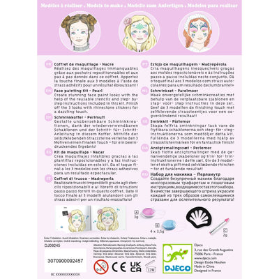 kit de maquillage créatif nacre - DJECO