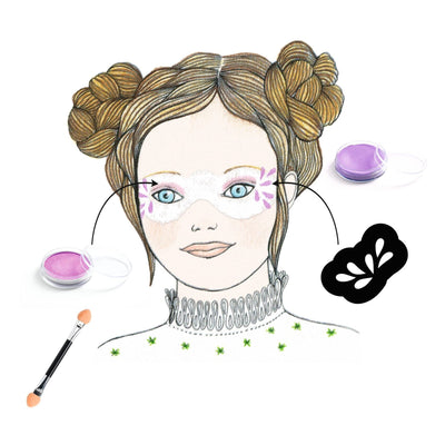 kit de maquillage créatif nacre - DJECO