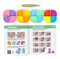 Kit pâte à modeler Claytopia Unicorn World de Tiger Tribe – vue 3