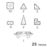 kit roues pack intense 25 pièces magnetique - cleverclixx CC-3010 6096130539552