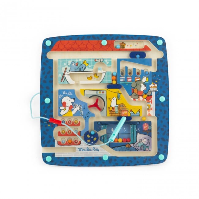Labyrinthe magnétique Puce & Pilou - MOULIN ROTY 684084 3575676840849