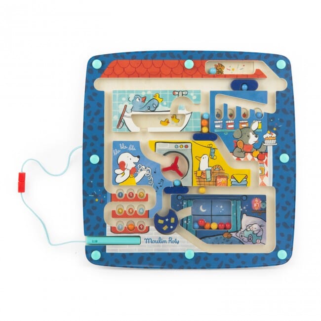 Labyrinthe magnétique Puce & Pilou - MOULIN ROTY 684084 3575676840849