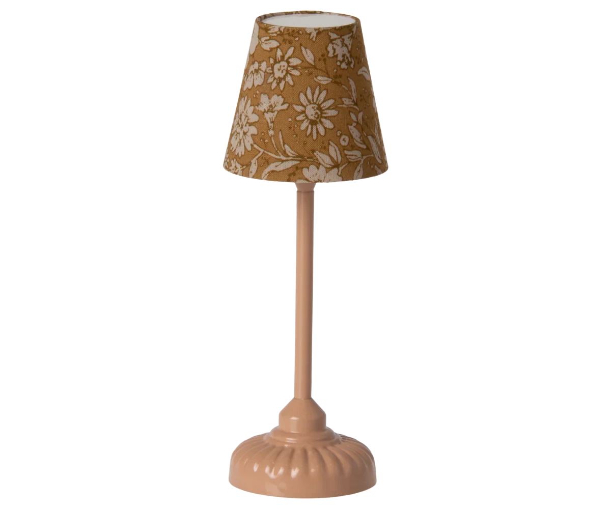 Lampadaire vintage miniature Souris Rose Poudré foncé - MAILEG 11-4124-01 5707304140023