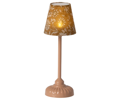 Lampadaire vintage miniature Souris Rose Poudré foncé - MAILEG 11-4124-01 5707304140023