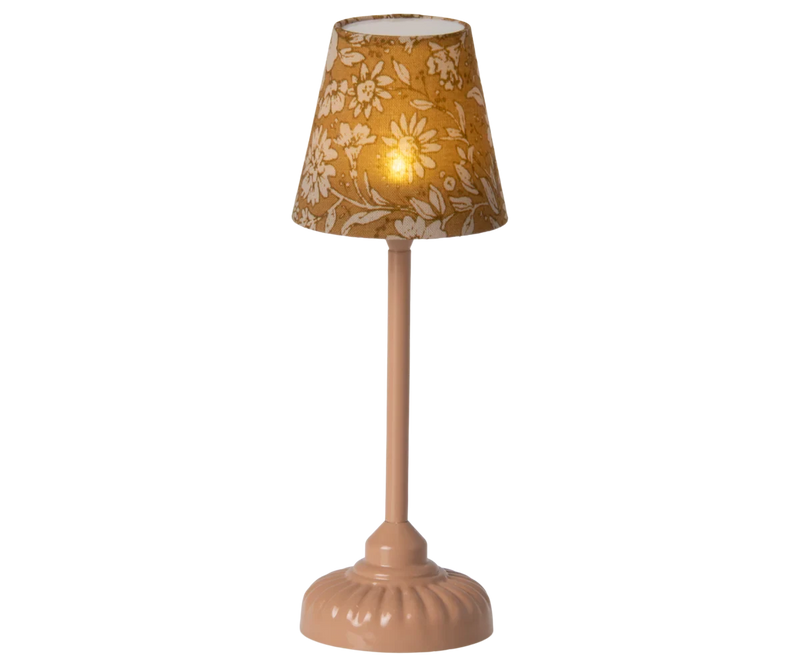Lampadaire vintage miniature Souris Rose Poudré foncé - MAILEG 11-4124-01 5707304140023