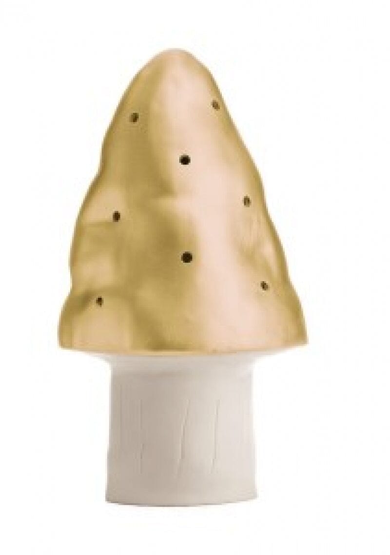 Lampe champignon petite doré - egmont 360208GO 5420023022684