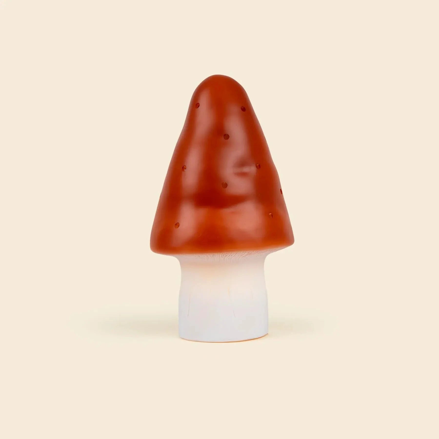 Lampe champignon petite red brick - egmont 360208rb 5420023045836