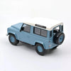 Land Rover Defender 1995 Bleu et Blanc Jet-car 1/43 - NOREV 845107 3551098451078