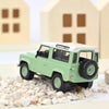 Land Rover Defender 1995 Vert et Blanc Jet-car 1/43 -NOREV 845106 3551098451061