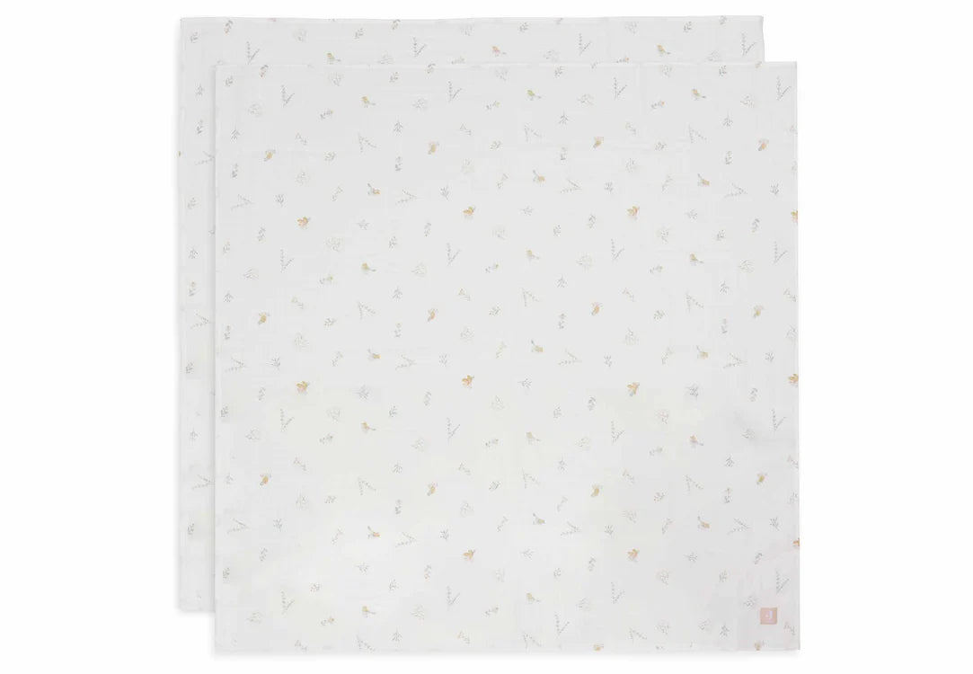 Lange 115x115cm Lovely Birds (2pack) - JOLLEIN 535-852-67104 8717329387935