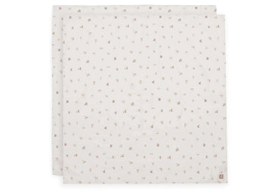 Lange gaze de Coton Large 115x115cm Animal Friends (2pack) - JOLLEIN 535-852-68154 8717329400597