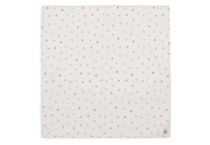 Lange gaze de Coton Large 115x115cm Animal Friends (2pack) - JOLLEIN 535-852-68154 8717329400597