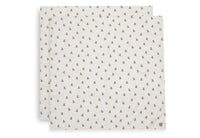 Lange gaze de Coton Large 115x115cm Mini Teddy Bear (2pack) - JOLLEIN