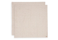 Lange gaze de Coton Large 115x115cm Soft Plumes (2pack) - JOLLEIN