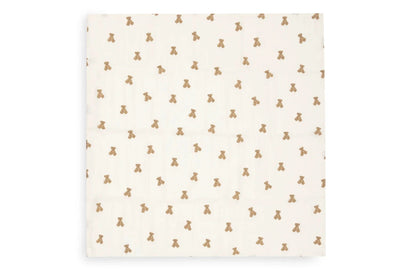 Lange gaze de Coton Small 70x70cm Mini Teddy Bear (3pack) - JOLLEIN