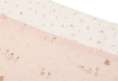 Lange gaze de Coton Small 70x70cm Pretty Picnic (3pack) - JOLLEIN